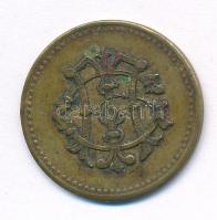 Murányalja 1849-1916 1kr "Koháry - Coburg herceg birtoka - Murányi uradalom" (24mm) T:XF 
...