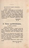 Bálint Dénes: Szerelmi levelező. Függelékül képes levelezőlap-versek s apró üzenetek. XII. kiadás.
...