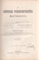 Balogh Jenő - Edvi Illés Károly - Varga Ferenc: 
A bűnvádi perrendtartás magyarázata. Első kötet.
...