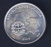 Portugália 2004. 5€ Ag "UNESCO" T:2 kis ph