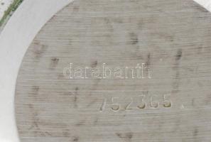 Poljot 17 köves férfi karóra, dátumkijelzéssel, működik, bőr szíjjal, minimális karcokkal, számlap d...