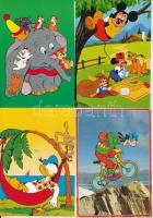 37 db MODERN postatiszta Disney motívum képeslap / 37 modern unused Walt Disney motive postcards