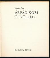 Kovács Éva: Árpád-kori ötvösség. Bp., 1974, Corvina. Fekete-fehér és színes fotókkal illusztrálva. K...