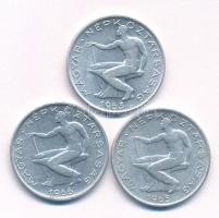 1953-1966. 50f Al (3xklf) T:XF Adamo F5.1