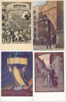 JUDAIKA - 40 db főleg régi használatlan képeslap / JUDAICA - 40 mostly pre-1945 unused postcards