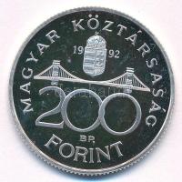 1992. 200Ft Ag "MNB" T:AU (eredetileg PP) folt Adamo F13.1