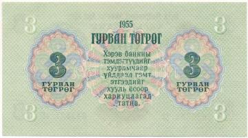 Mongólia 1955. 3T T:AU 
Mongolia 1955. 3 Tögrög C:AU 
Krause P#29