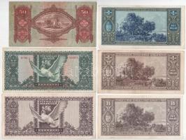 1932. 50P + 1945. 1.000.000P + 10.000.000P + 1946. 1.000.000MP + 10.000.000MP + 1.000.000BP T:F