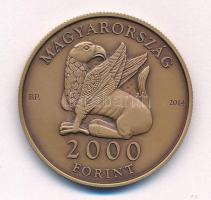 2014. 2000Ft Cu-Zn "Somogyvár-Kapuvár Nemzeti Emlékhely" T:BU Adamo EM279