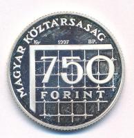 1998. 750Ft Ag "Labdarúgó VB" T:AU (eredetileg PP) folt Adamo EM148