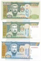 Mongólia ~1993-2003. 500T-1000T (3xklf) T:UNC Mongolia ~1993-2003. 500 Tögrög - 1000 Tögrög (3xdiff) C:UNC