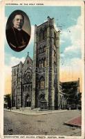 1926 Boston (Massachusetts), Cathedral of the Holy Cross, Washington and Malden Streets, Cardinal O'Connell (small tear)