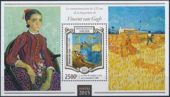 2015 Vincent van Gogh festmények blokk Mi 411