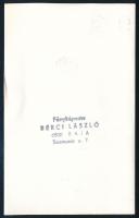 cca 1940 Móricz Zsigmond (1879-1942) író portréja, Bérci László (eredeti nevén Buzi László) (1909-19...