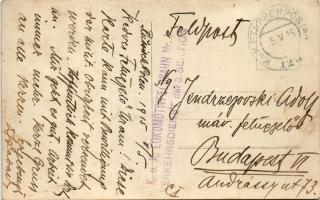 1915 Jedrzejow, Archiopactwo Cystersów / WWI military, soldiers in front of the abbey ruins. photo (...