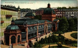 Wiesbaden, Kochbrunnen mit Anlagen. Ottmar Zieher (EK)