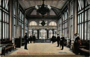 Wiesbaden, Kochbrunnen Trinkhalle Inneres / mineral water drinking hall, interior