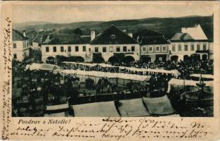 1899 (Vorläufer) Netolice, market (EK)