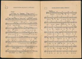 1969 2 db kiadvány Táncdalfesztiválon szereplő dalok kottájával és szövegével, levágható szavazólapp...