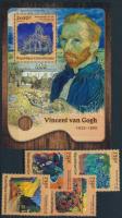 2016 Van Gogh festmények sor + blokk Mi 6495-6498 + Mi 1521