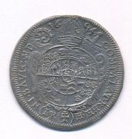 Német Államok / Breslau 1694LPH 15kr Ag "Franz Ludwig von Pfalz-Neuburg" (4,96g) T:XF,VF
...