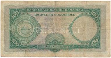 Mozambik 1961. 100E T:VG tűlyuk
Mozambique 1961. 100 Escudos C:VG pinholes
Krause P#109