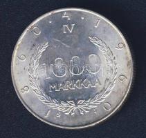 Finnország 1960. 1000M Ag "Snellman" T:2+