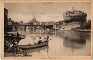 Roma, Rome; Veduta del Tevere