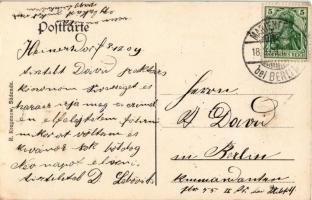 1909 Teltow, Direktions-Villa, Porzellan Fabrik / porcelain factory, directorate villa (EK)