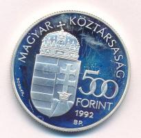 1992. 500Ft Ag "Telstar 1" T:AU (eredetileg PP) folt Adamo EM127