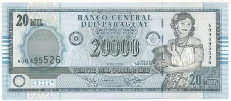 Paraguay 2005. 20.000G T:UNC Paraguay 2005. 20.000 Guaranies C:UNC Krause 225.