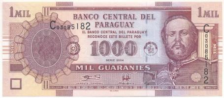 Paraguay 2004. 1000G T:UNC Paraguay 2004. 1000 Guaranies C:UNC Krause 225.