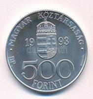 1993. 500Ft Ag "Integráció az EU-ba-ECU" T:BU Adamo EME34