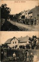 1917 Vchynice, Wchinitz; Strasse im Unterdorf. Verlag Nekolla & Edel No. 35. / street view (EK)