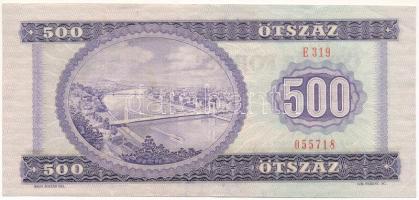 1980. 500Ft "E 319 055718" T:F szép papír Adamo F42