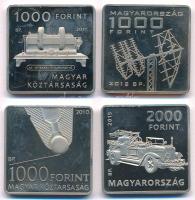 2010. 1000Ft Cu-Ni "Bíró László József, a golyóstoll szabadalmaztatója" + 
2011. 1000Ft C...