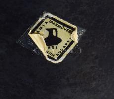 Iparművészeti Vállalat kétszínű hengerváza, címkével jelzett, hibátlan, m: 33 cm