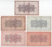 1946. 100.000AP - 1.000.000AP (5xklf) T:XF-F