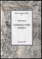 Turczi István: Csokonai Vitéz Mihály. DEDIKÁLT! Debreceni Bibliofil Műhely 20. Debrecen, 2000. Számozott (41./100) példány! Kiadói papírkötés, jó állapotban.  Lévai Ádám (1967- ) grafikusművész illusztrációival. Készült a Debreceni Bibliofil Műhely Baráti Köre részére 100 kézzel számozott példányban, Varga Gábor borítótervével és autográf aláírásával, kézi munkával. Könyvárusi forgalomba nem került!