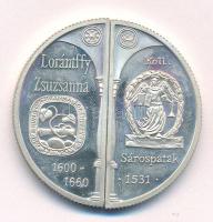 2000. 2000Ft Ag "Lorántffy Zsuzsanna / Sárospatak" (2xklf) kapszulában T:AU (eredetileg PP) folt Adamo EM167