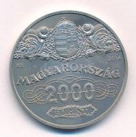 2014. 2000Ft Cu-Ni "90 éves a Magyar Nemzeti Bank" T:BU patina Adamo EM272