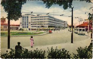 Venezia, Venice; Piazzale Roma, Autorimessa / square, garage, trolleybus (EK)