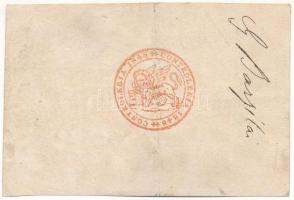 Olasz Államok / Velence / Moneta Patriottica 1848. 5L hátoldalon bélyegzéssel T:XF
Italian States /...