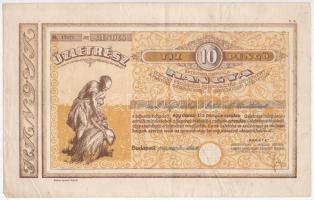 Budapest 1898. "Egyesült Budapesti Fővárosi Takarékpénztár" 4 1/2%-os záloglevele 1000K-ró...