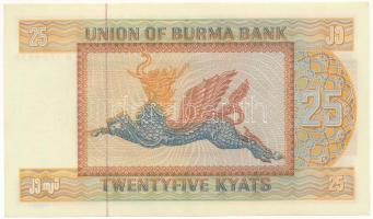 Mianmar / Burma DN (1972) 25K T:UNC
Myanmar / Burma ND (1972) 25 Kyats C:UNC
Krause P#59