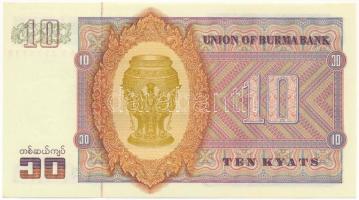 Mianmar / Burma DN (1973) 10K T:AU
Myanmar / Burma ND (1973) 10 Kyats C:AU
Krause P#58