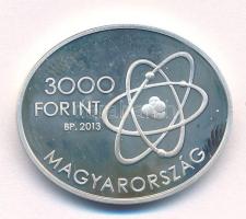 2013. 3000Ft Ag "Wigner Jenő" T:AU (eredetileg PP) folt Adamo EM264