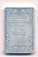 2001. 4000Ft Ag "100 éves a gödöllői művésztelep" T:BU Adamo EM169