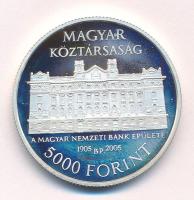 2005. 5000Ft Ag "Alpár Ignác születésének 150. évfordulója" T:AU (eredetileg PP) folt Adam...