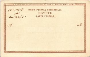 Cairo, Caire; Hotel du Nile. Jos. M. Lichtenstern Art Nouveau, litho (EK)